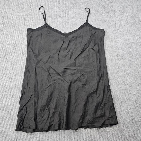 Johnny Was Dresses & Skirts - Love Johnny Was Slip Dress Womens XL Black Lace Trim Spaghetti Strap Chemise